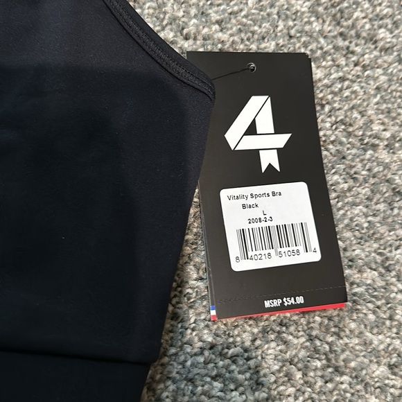 NWT Fourlaps Sports Bra. Size Medium - Picture 2 of 4